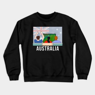 Australia Fans Crewneck Sweatshirt